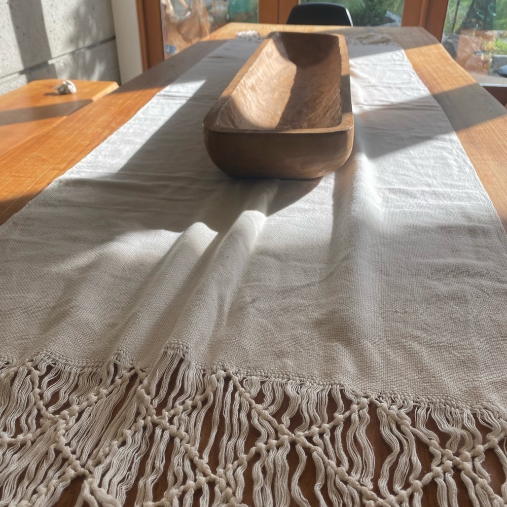 Natural Woven Table Runner